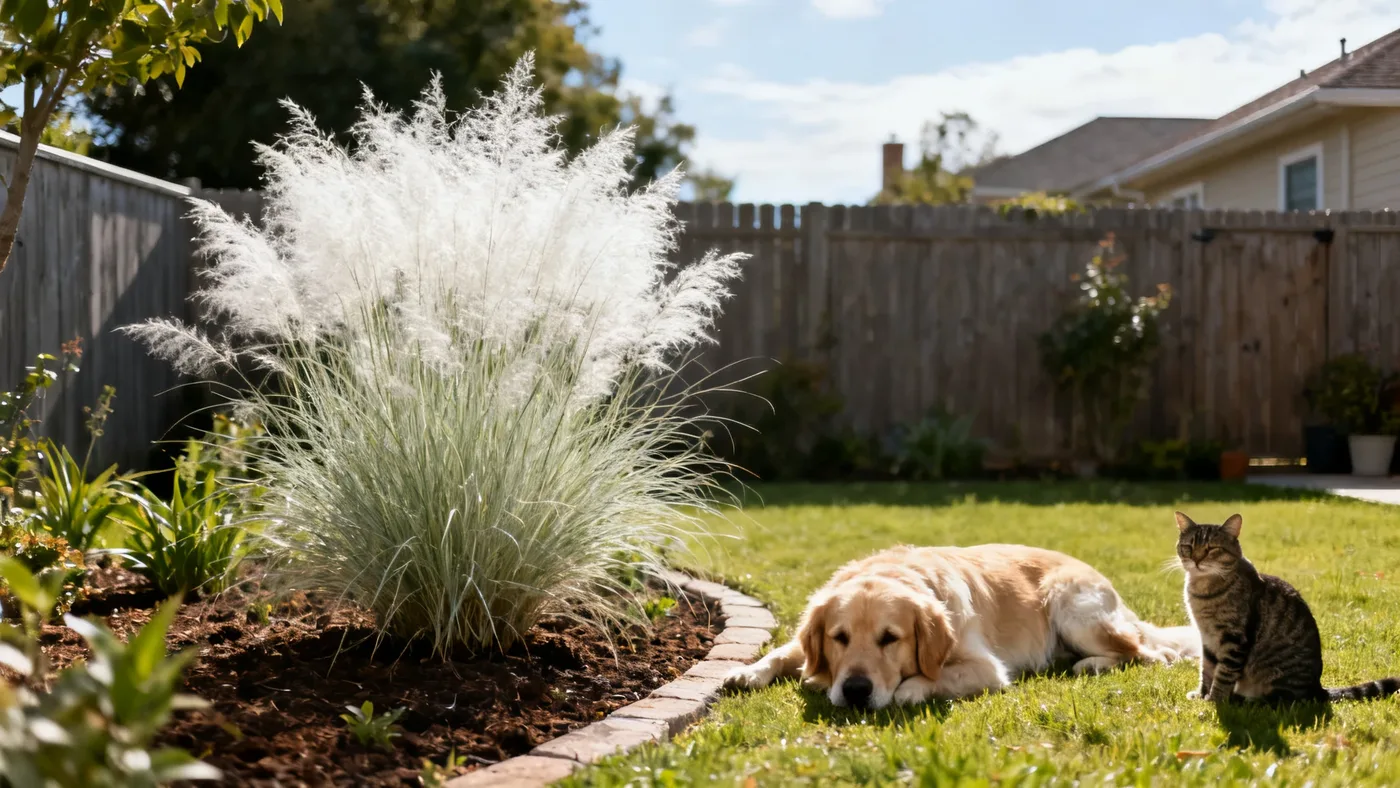 Is White Cloud Muhly Grass Toxic to Dogs and Cats?
